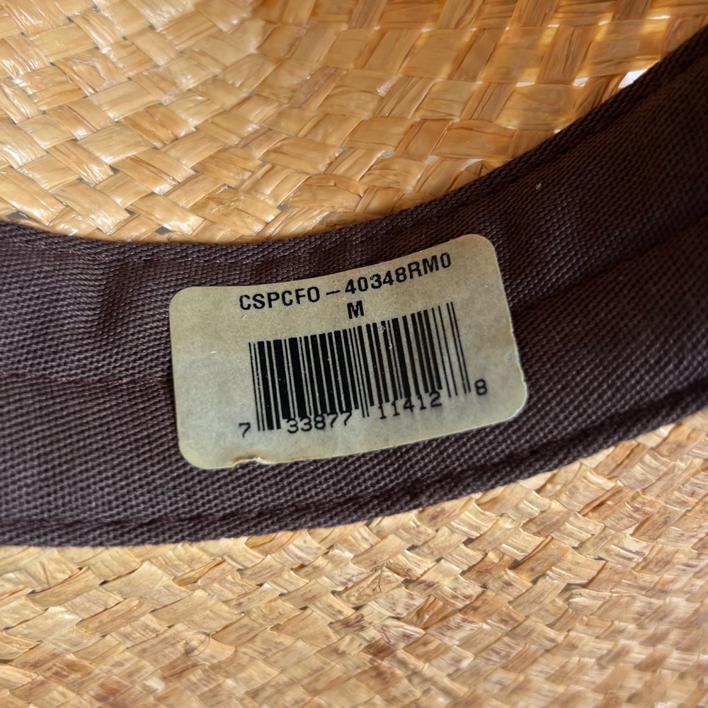 Charlie 1 Horse Hat Co, Straw Cowboy Hat, Medium - Picture 3 of 4